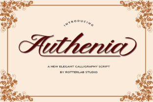 Authenia Script: A Designer's Take on This Vintage Font