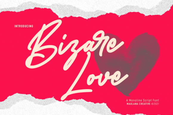 Bizare Love Monoline Script Font: A Designer’s Guide