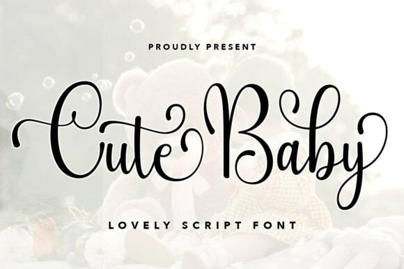Cute Baby Script: Your Go-To Modern Elegant Script Font