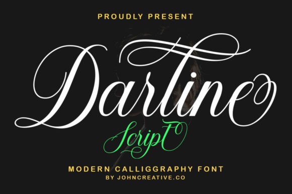 Darline Script: A Sophisticated Handwritten Font for Confident Messaging