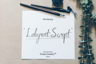 Elevating Your Projects with the Labyrint Script Typeface