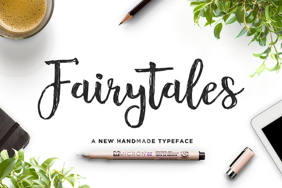 Fairytales Script: A Handmade Typeface with Character