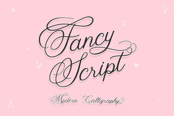 Fancy Script: A Premium Font for Elegant Design Projects