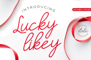Lucky Likey Script: A Modern Handwritten Typeface