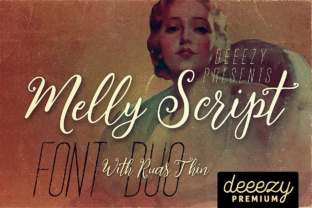 Melly Script Font Duo: The Retro Edge Your Brand Needs