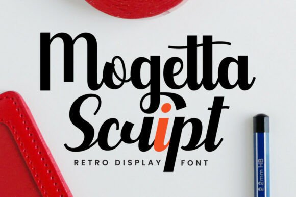 Mogetta Script: Channeling Retro Charm for Modern Brands