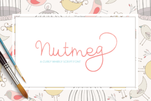 Nutmeg Script: The Curly Swirly Font with Real Character