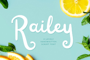 Railey Script: The Modern Handwritten Font for Any Project