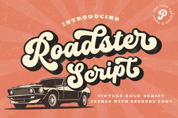 Rev Up Your Design Projects with Roadster Script