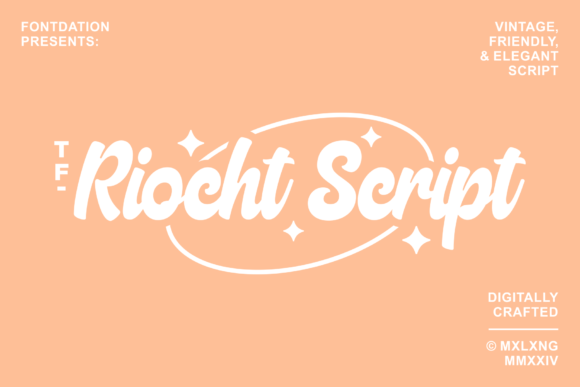 Riocht Script: Infusing Bold, Nostalgic Character into Modern Design
