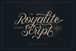 Royalite Script Family: The Elegant Script for Modern Branding