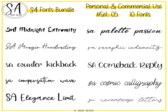 Script and Handwritten Bundle 5: Your Toolkit for Authentic Creation
