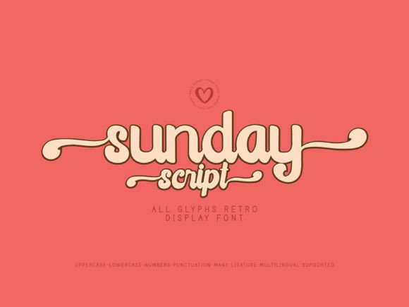 Sunday Script: The Vintage Font for Modern Branding