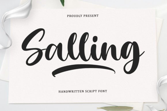 The Elegant Edge of Salling Script for Modern Design