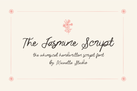 The Jasmine Script: A Guide to Elegant Typography