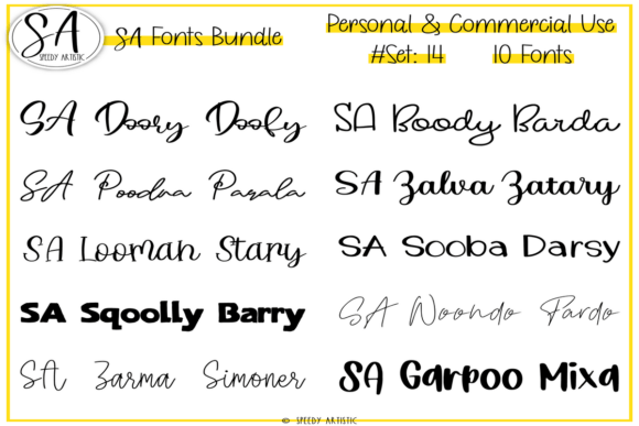 Transform Everyday Projects with Script and Handwritten Bundle 14